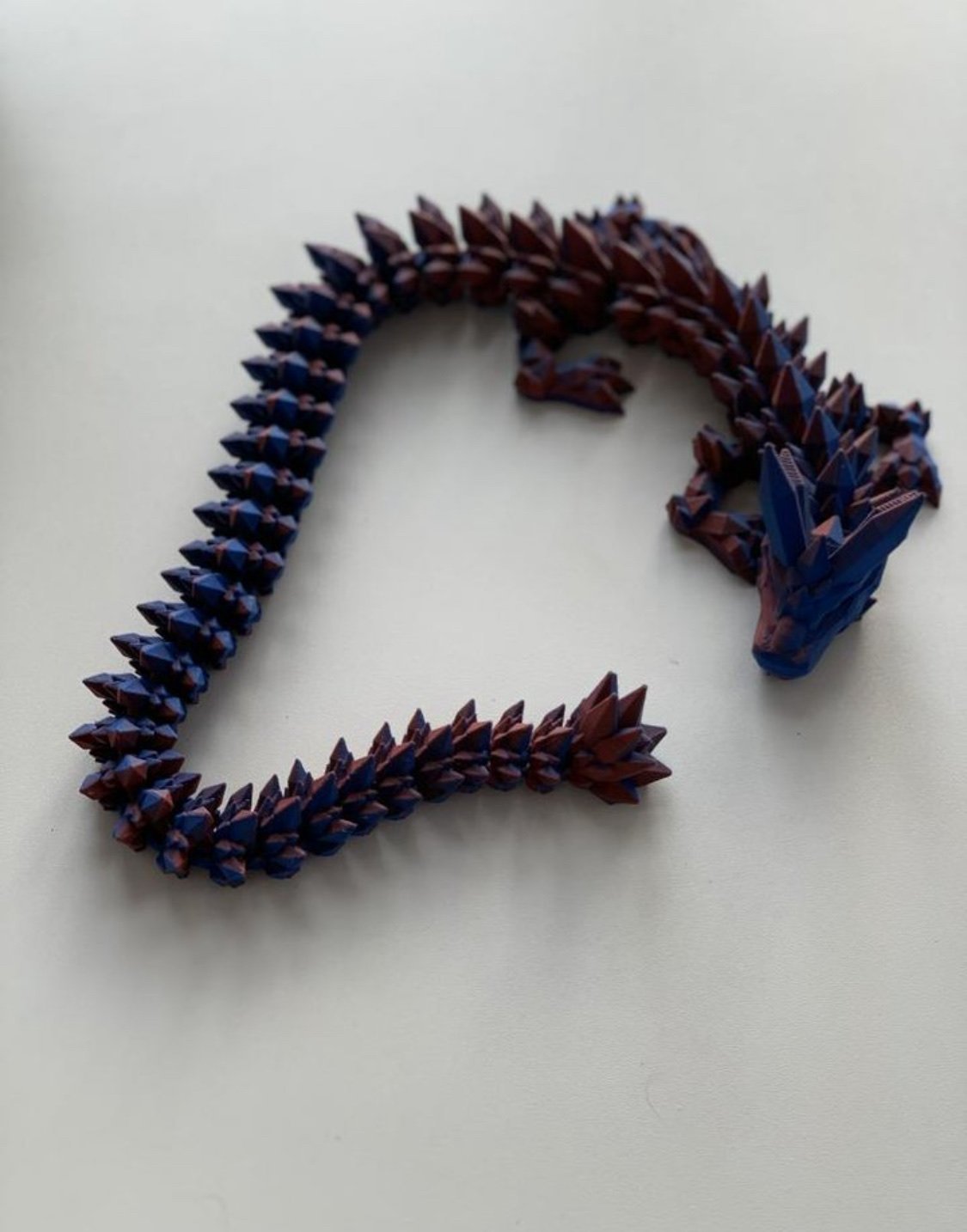 ChrystalDragon i BlåMörkröd tema