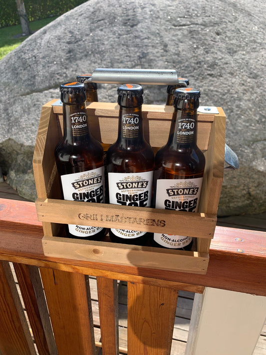 Bärbar drickaback med öppnare