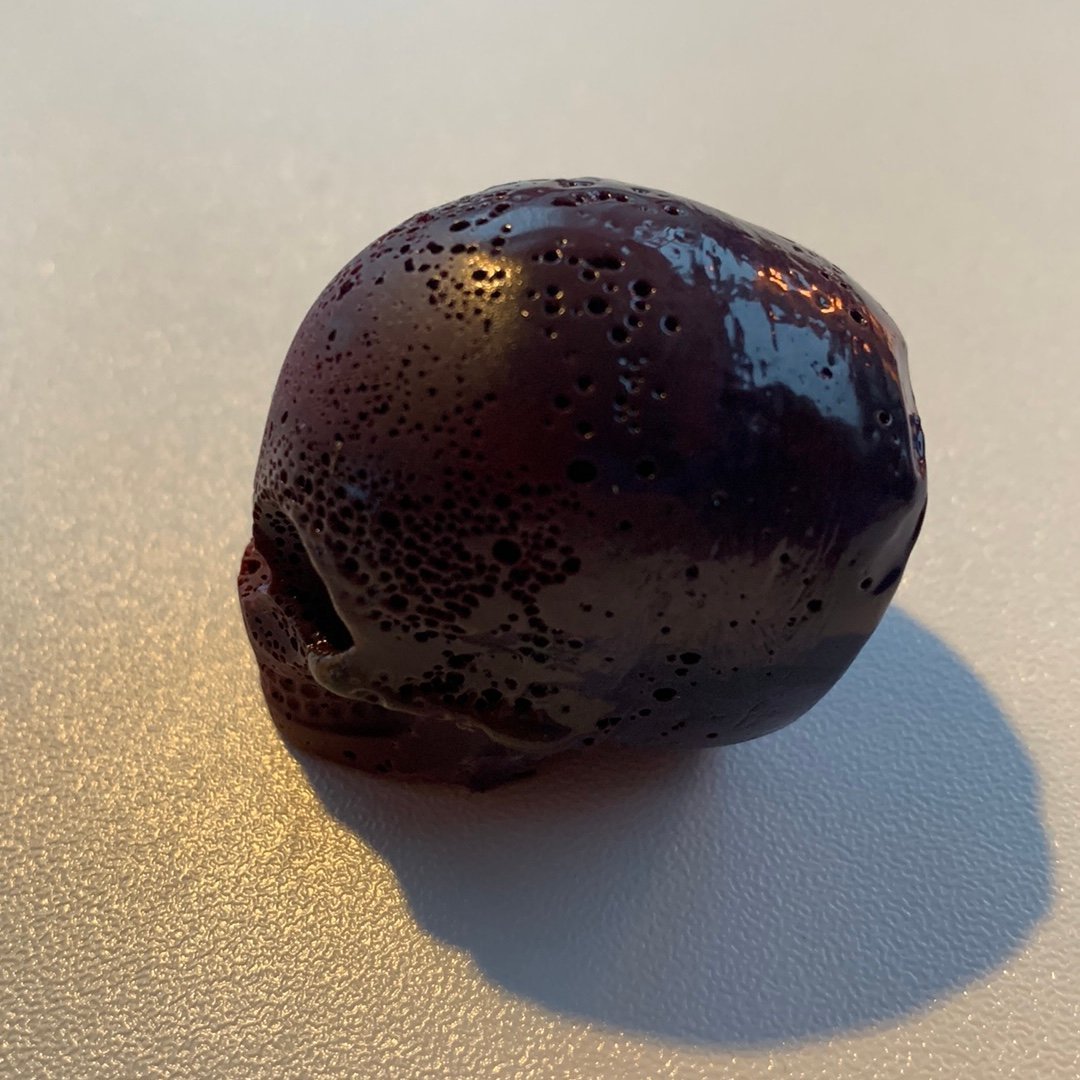 Purpurfärgad Dödskalle