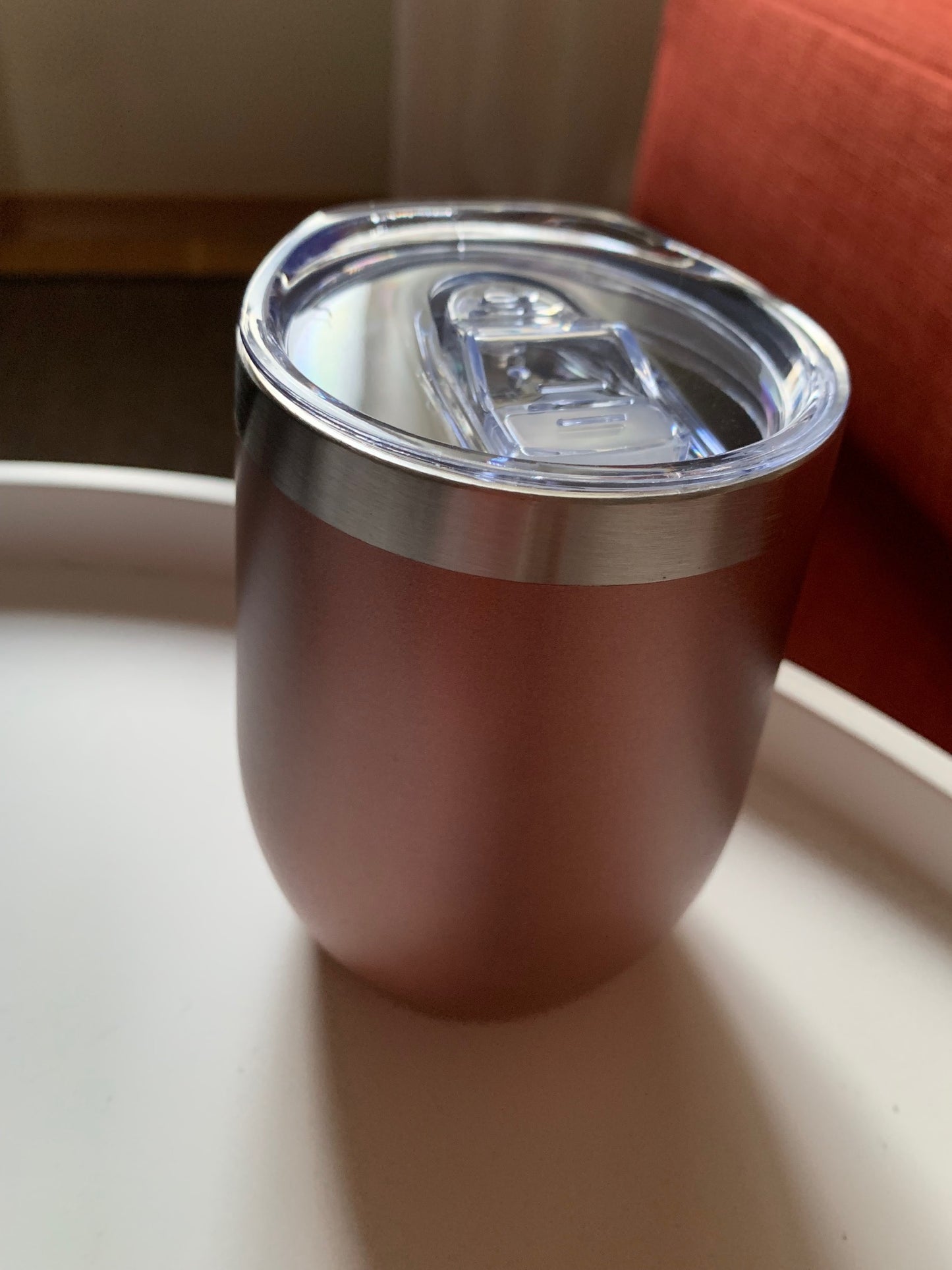 Fräsch rosé färgad dryckesbägare 350ml