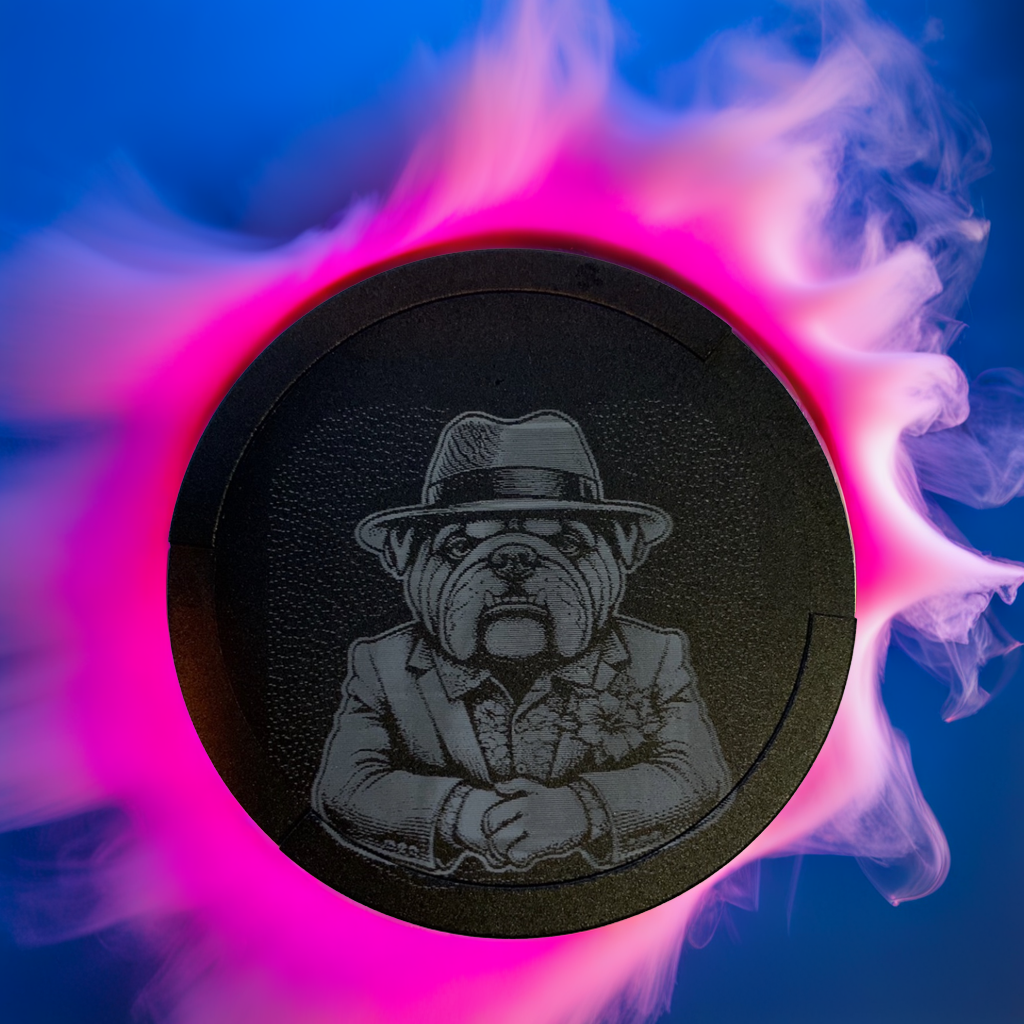 Snusdosa med Bulldog